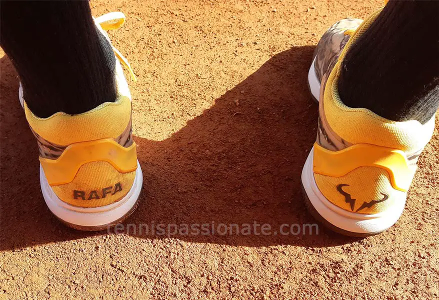 Nadal’s Nike Zoom Cage 3 On Clay