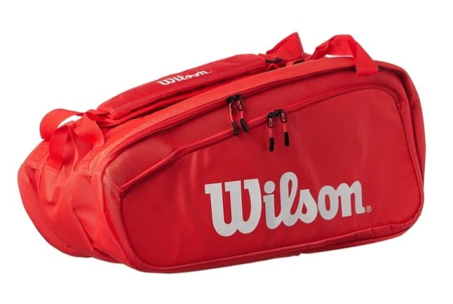 Wilson Super Tour 15 pack Red bag