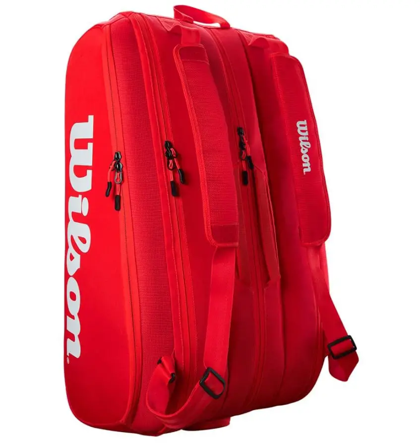 Wilson super tour 15 pack red