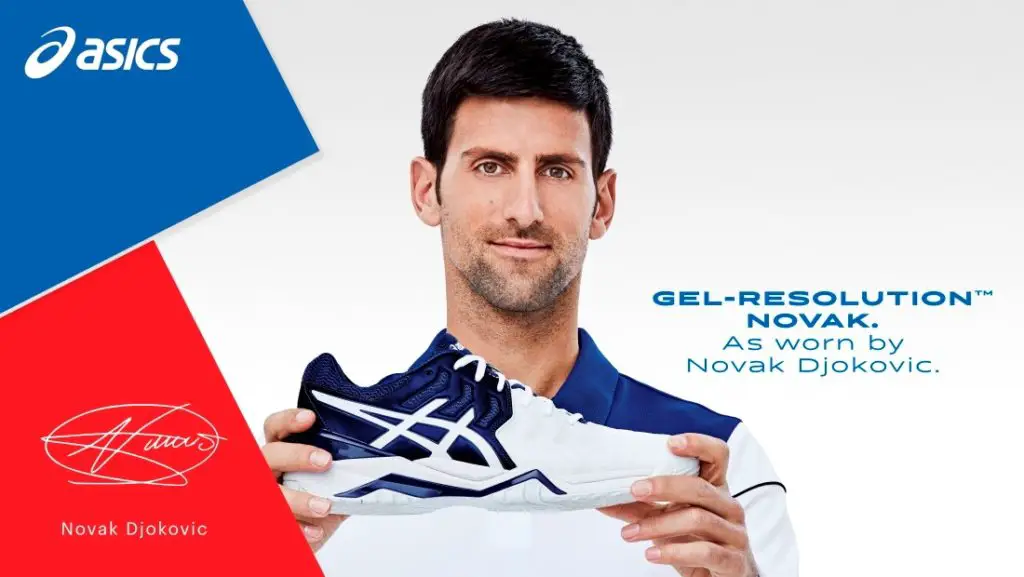 Djokovic’s Partnership With Asics