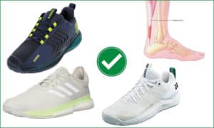 best tennis shoes for achilles tendonitis