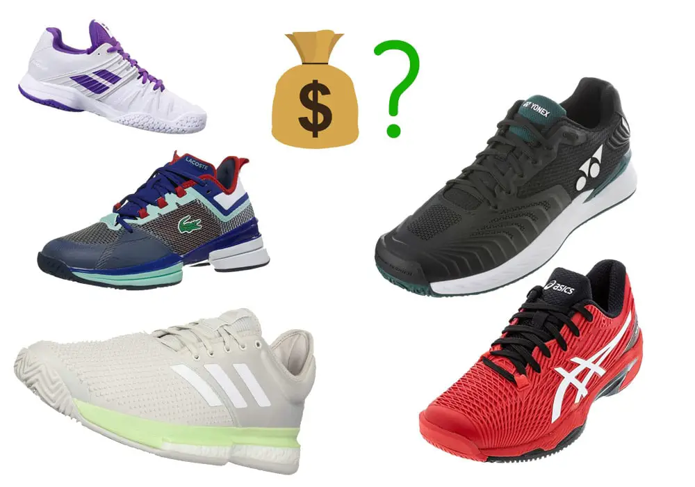 How Much Do Tennis Shoes Cost in 2023? - Tennis Passionate