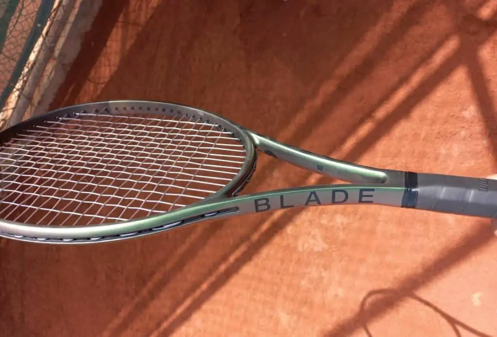 Racquet with original grip