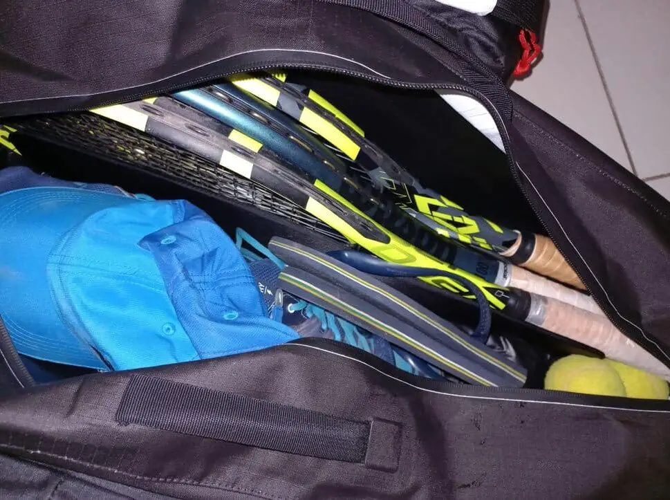 cancha racquet bag pro filled